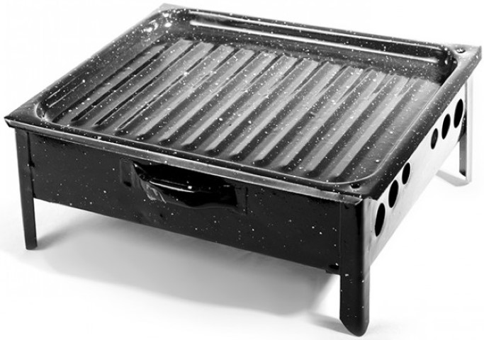 Brasero Parrilla Enlozado - 6655