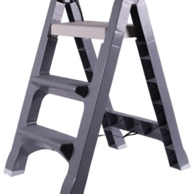 Escalera plegable plastica de  colores-0726