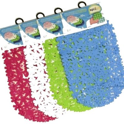 Alfombra pvc flor monocolor-2427