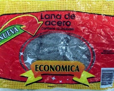 Lana de acero economica x 10u-2591