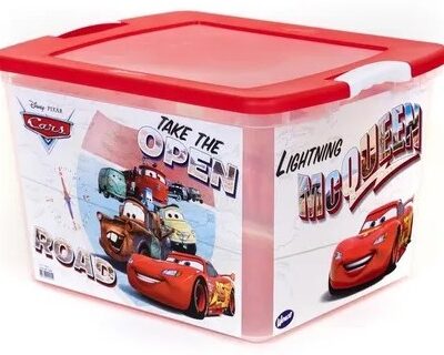 Caja deco 45 lts. Cars-2741