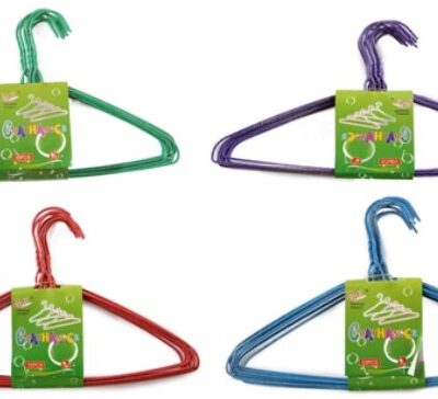 Percha alambre x10 color BNB-3108