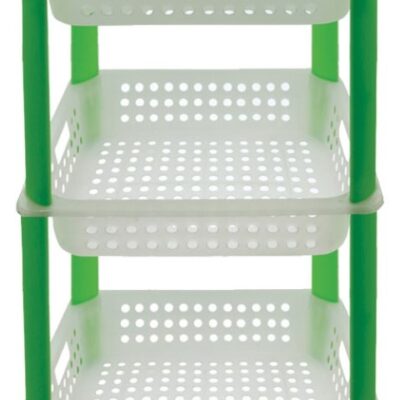 Organizador 3 canastos plasticos-3538