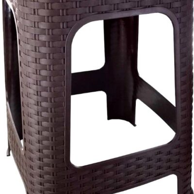 Banqueta con relieve chocolate-3688