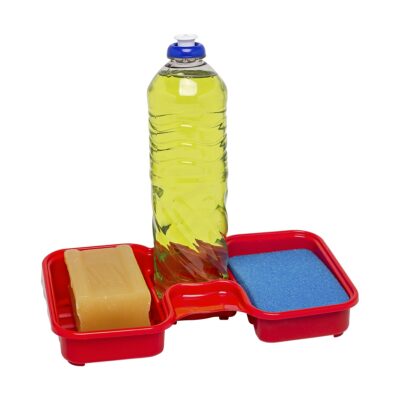 Porta detergente-esponja y Jabón Jaguar-5607