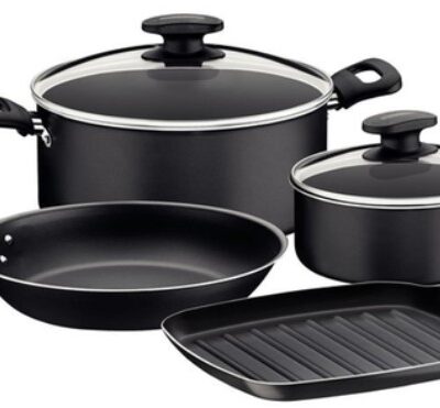 Bateria De Cocina Tramontina Antiadherente Loreto Set 4 Pzs-6765