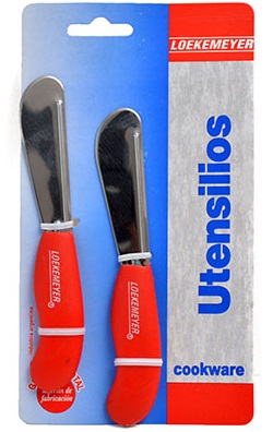 Cuchillos p/untar x2 Loekemeyer-9495