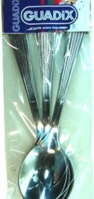 Cuchara postre acero Guadix x 3-9599