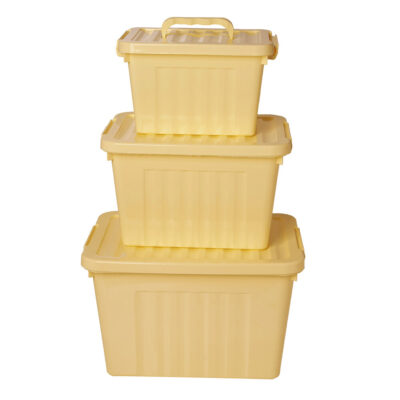 Caja plastica colores pastel 6L-2707