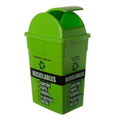 Residuo 60 Lts. Ecológico Verde-3807