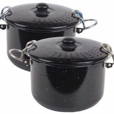 Pasta pot olla 24 con tapa colador-5201