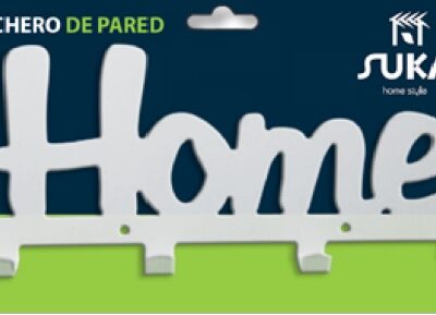 Perchero de metal "home"-6774