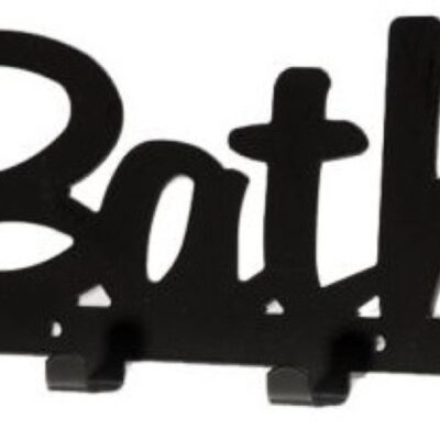 Perchero de metal "Bath"-6776