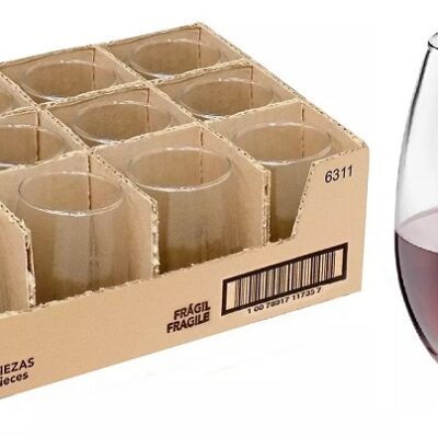 Vaso Stemless 430cc Crisa-7154