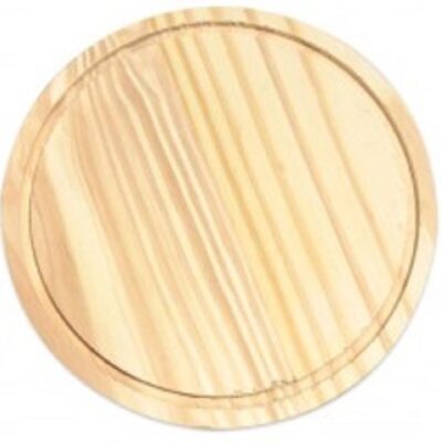 Plato de asado 22cm. pino-7532