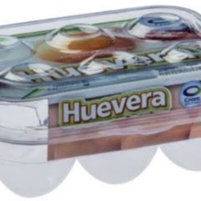 Huevera plastica crom-8324