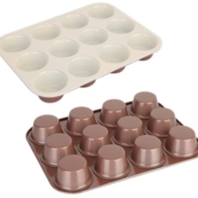 Molde x12 muffins Hudson ceramica-8819