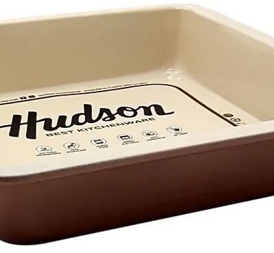 Asadera cuadrada antiadherente ceramica 22cm-8829