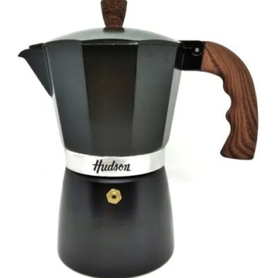 Cafetera Hudson negra 9 tazas-8887