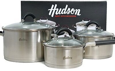 Bateria acero 6 piezas Hudson-9044