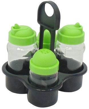 Especiero x 4 base cuadrada-9914