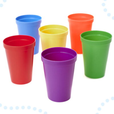 Vaso plastico liso lugano-5782