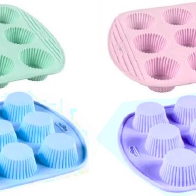 Molde silicona calado 9 muffins-8104