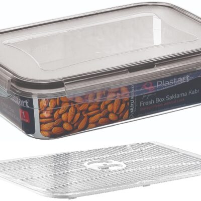 Hermetico rectangular 1.4lt con rejilla-5008