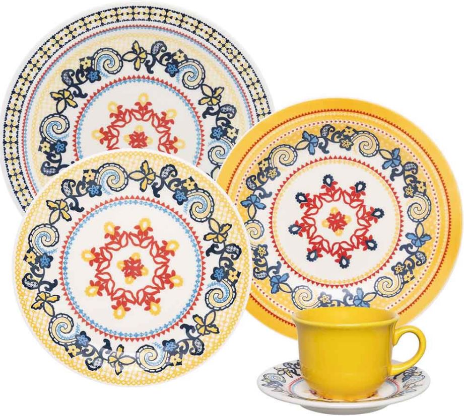Set ceramica 30 pz La pollera oxford-0268