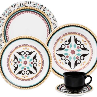Set cerámica 30 pz Luiza oxford-0269