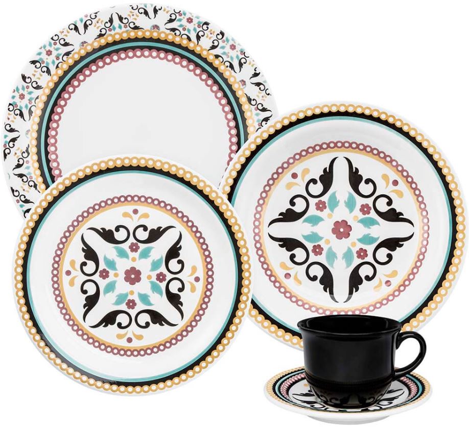 Set cerámica 30 pz Luiza oxford-0269