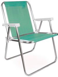 Silla aluminio Sannet verde-0579-2