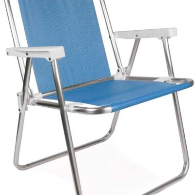 Silla aluminio Sannet azul-0579