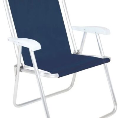 Silla aluminio Conforto azul oscuro-0580-1