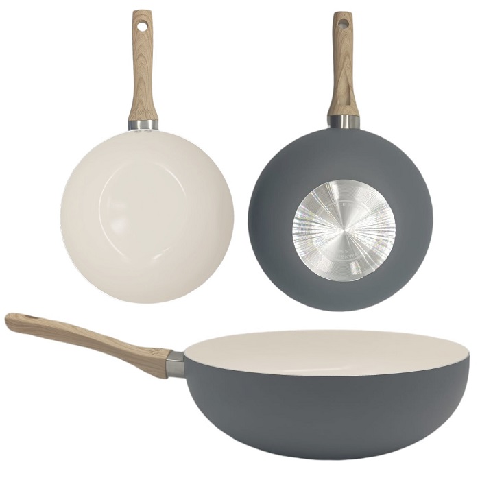 Wok Gray 28cm Hudson-9259